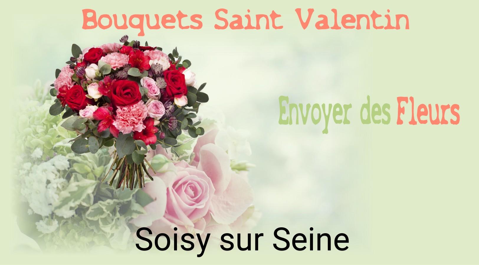 Roses de Saint-Valentin livrées à Soisy-sur-Seine